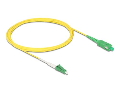 Delock Kábel, optikai szálas LC-APC > SC-APC Simplex egyszeres OS2, 3 m