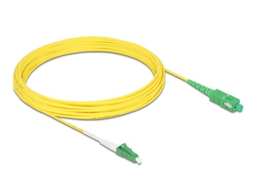 Delock Kábel, optikai szálas LC-APC > SC-APC Simplex egyszeres OS2, 10 m
