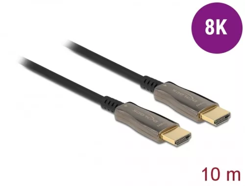 Delock Aktív optikai kábel HDMI 8K 60 Hz 10 m (DL-84034)