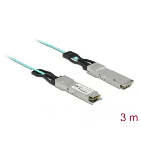 Delock Aktív optikai kábel QSFP+ 3 m (DL-84042)