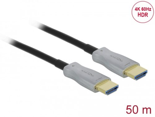 Delock Aktív optikai kábel HDMI 4K 60 Hz 50 m