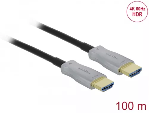 Delock Aktív optikai kábel HDMI 4K 60 Hz 100 m (DL-84137)