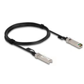   Delock Twinaxiális kábel, SFP+ csatlakozódugó > SFP+ csatlakozódugó, 2 m (DL-84204)