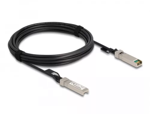 Delock Twinaxiális kábel, SFP+ csatlakozódugó > SFP+ csatlakozódugó, 5 m (DL-84217)