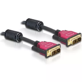 Delock DVI 24+1 kábel, 1.8m, apa/apa (DL-84345)