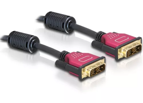 Delock DVI 24+1 kábel, 1.8m, apa/apa (DL-84345)