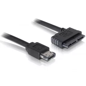 Delock eSATAp - Micro SATA 16 tűs kábel 1m (DL-84416)