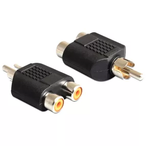 Delock 2 x RCA anya > 1 x RCA apa adapter (DL-84499)