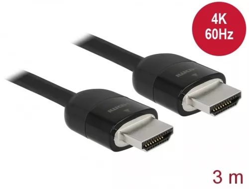 Delock Prémium HDMI kábel 4K 60 Hz 3 m (DL-84965)