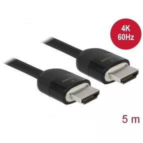 Delock Prémium HDMI kábel 4K 60 Hz 5 m (DL-84966)