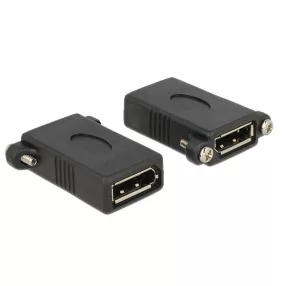   Delock adapter Displayport 1.1 anya > Displayport anya panelra rögzíthető (DL-85123)