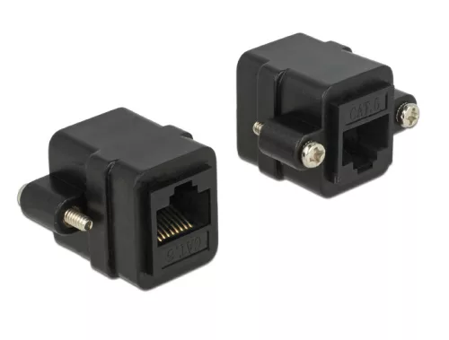 Delock RJ45 adapter anya > RJ45 anya rögzítő CAT.6 UTP (DL-85124)