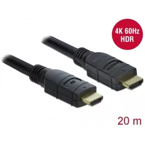 Delock Aktív HDMI kábel 4K 60 Hz 20 m (DL-85286)