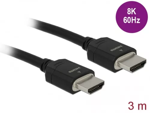 Delock Nagy sebességű HDMI kábel 48 Gbps 8K 60 Hz 3 m (DL-85295)