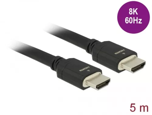 Delock Nagy sebességű HDMI kábel 48 Gbps 8K 60 Hz 5 m (DL-85296)