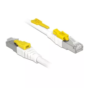   Delock Kábel 1 m-es RJ45 Secure csatlakozós Cat.6A (DL-85331)