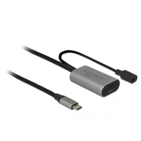   Delock Aktív USB 3.1 Gen 1 bovíto kábel USB Type-C  5 m hosszú (DL-85392)