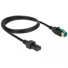   Delock Átalakító, M.2 aljzat B+M nyílással, csatlakozódugó - 4 x USB 5 Gbps A-típusú hüvely 50 cm hosszú kábellel (DL-85482)