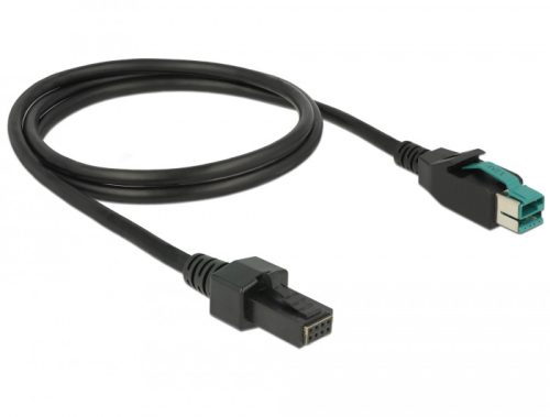 Delock Átalakító, M.2 aljzat B+M nyílással, csatlakozódugó - 4 x USB 5 Gbps A-típusú hüvely 50 cm hosszú kábellel