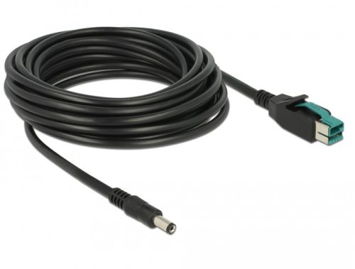 Delock Külső USB 5 Gbps 4 Port Hubon keresztül 3 x A-típusú USB és 1 x USB Type-C -k záró csavarmenettel