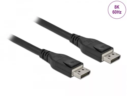 Delock Aktív DisplayPort kábel 8K 60 Hz 10 m (DL-85502)