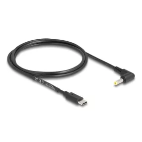   Delock USB tápkábel > DC 4,0 x 1,7 mm apa 90  1,5 m (DL-85665)