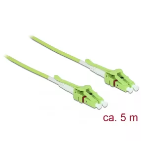  Delock Kábel, optikai szálas LC > LC többszörös OM5, Uniboot, 5 m (DL-85691)