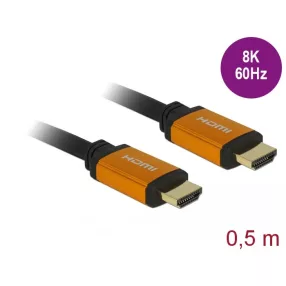   Delock Ultra nagy sebességu HDMI kábel 48 Gbps 8K 60 Hz 0,5 m (DL-85726)