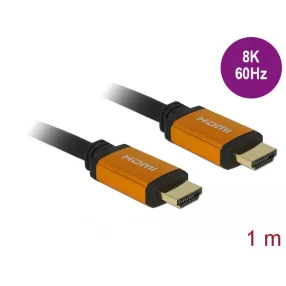   Delock Ultra nagy sebességu HDMI kábel 48 Gbps 8K 60 Hz 1 m (DL-85727)