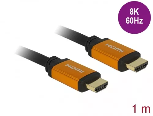 Delock Ultra nagy sebességu HDMI kábel 48 Gbps 8K 60 Hz 1 m (DL-85727)