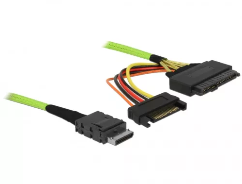 Delock kábel OCuLink PCIe SFF-8611 - U.2 SFF-8639 1 m (DL-85756)