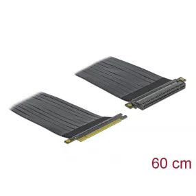   Delock PCI Express Riser kártya x16 - x16 hajlékony kábellel, 60 cm (DL-85765)