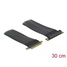   Delock PCI Express Riser kártya x8 - x8 hajlékony kábellel, 30 cm (DL-85766)