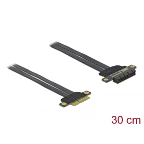   Delock PCI Express Riser kártya x4 - x4 hajlékony kábellel 30 cm (DL-85768)