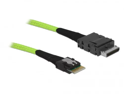Delock Kábel OCuLink PCIe SFF-8611 > Slim SAS SFF-8654, 0,5 m (DL-85801)