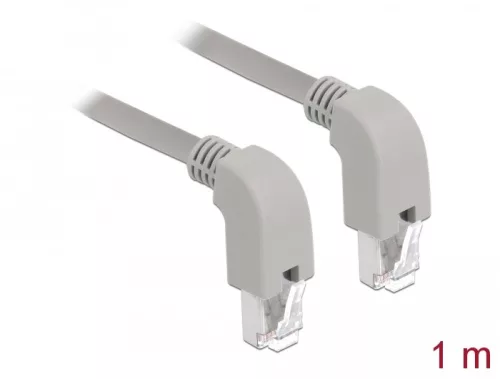 Delock Hálózati kábel RJ45 Cat.5e SF/UTP lefelé néző / lefelé néző 1 m (DL-85859)