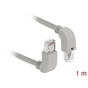   Delock Hálózati kábel RJ45 Cat.6 S/FTP felfelé néző / lefelé néző 1 m (DL-85862)