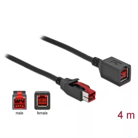 Delock PoweredUSB bővítőkábel 24 V 4 m (DL-85988)