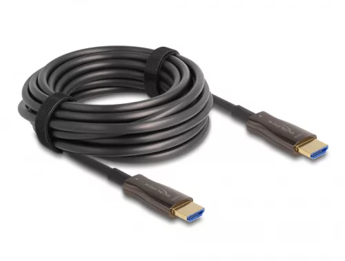 Delock Aktív optikai HDMI kábel fém borítással 8K 60 Hz 10 m (DL-86029)