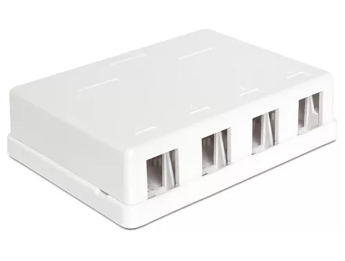 Delock Keystone 4 portos falra szerelhető doboz (DL-86208)