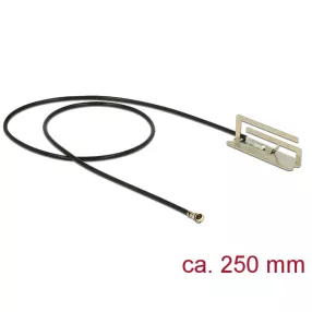   Delock WLAN antenna MHF IV/ HSC MXHP32 802.11 ac/a/h/b/g/n PIFA 1,6 dBi 250 mm belső (DL-86217)
