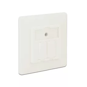   Delock Keystone fali csatlakozás 2 Portos kompakt (DL-86219)