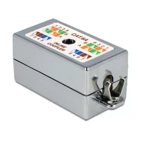   Delock csatlakozódoboz Cat.6A LSA hálózati kábelhez, szerszám nélküli (DL-86243)