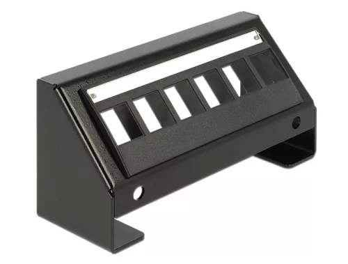 Delock Keystone falra szerelhető Multimédia keret 6 Port (DL-86268)