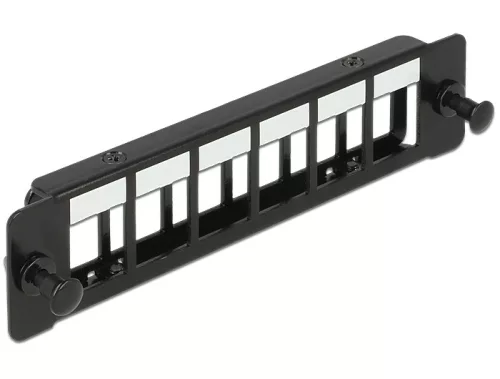 Delock Keystone rögzítőpanel 6 portos (DL-86274)