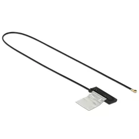   Delock WLAN Antenna MHF IV /HSC MXHP32 Compatible Plug 802.11 ac/a/h/b/g/n CCD 1 dBi 250 mm internal (DL-86286)