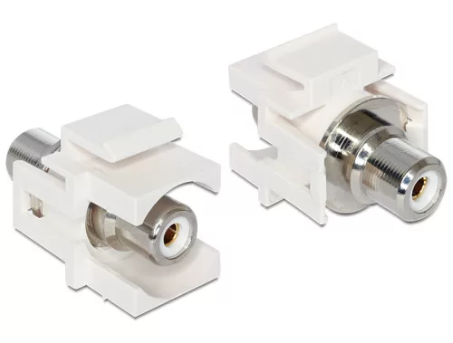 Delock Keystone modul RCA anya > RCA anya, fehér (DL-86307)