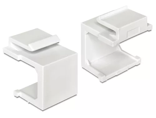 Delock Keystone fedél, fehér (DL-86314)