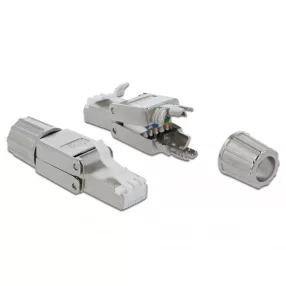   Delock RJ45 dugó Cat.6 STP szerszám nélkül szerelhető (DL-86476)