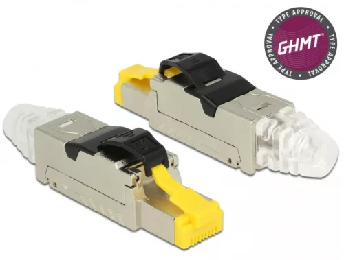 Delock RJ45 dugaszoló szerelvény Cat.8 anyaga: fém (DL-86485)